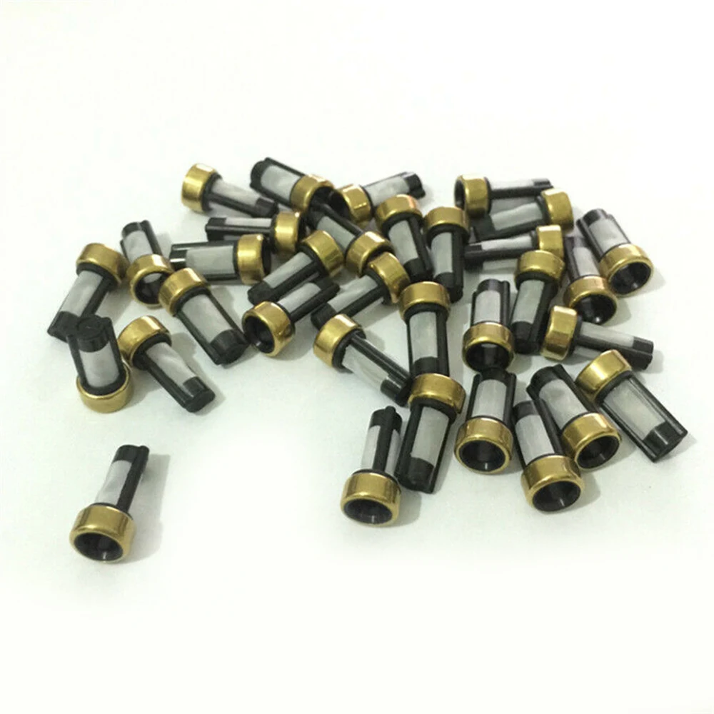 50pcs 6*3*12mm Fuel Injector Micro Basket Filter Fuel Injector Micro Basket Filter For ASNU03C Injector Repair Kits