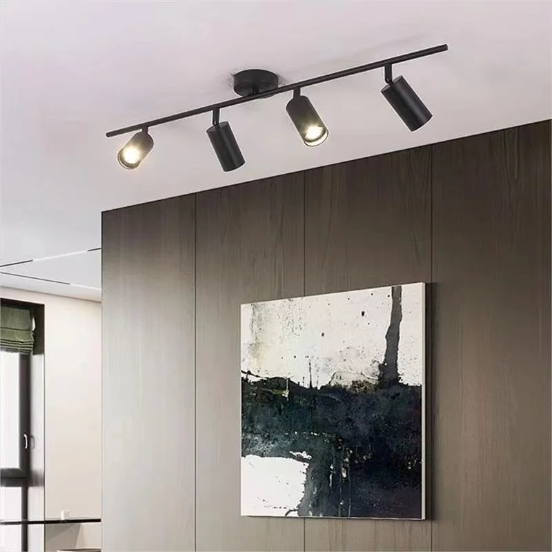 Modern Simple Ceiling Light Bathroom Bedside Bedroom Study Revolving Restaurant Background Wall Lamp Spotlights Lighting Aisle