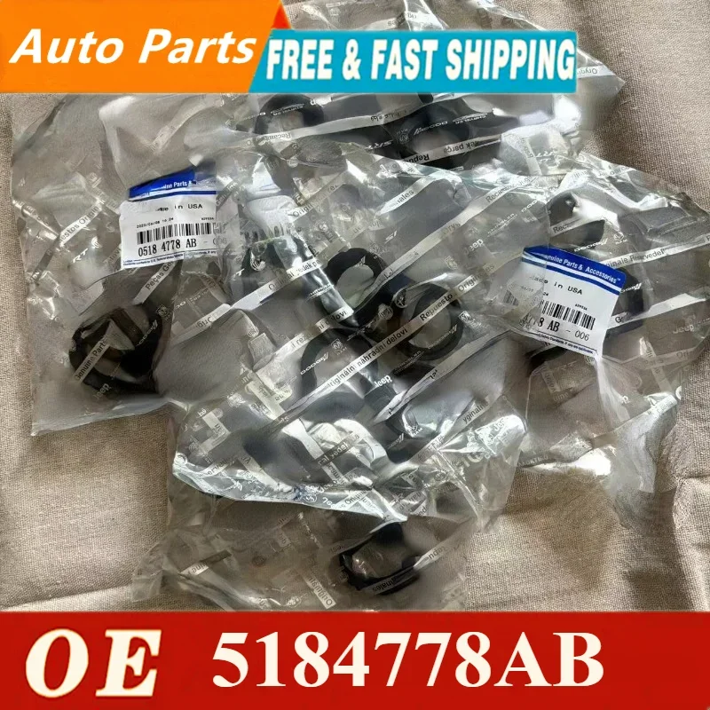 6 adet buji mühür siyah Set 5184778AB Jeep Chrysler Dodge Fiat 05184778AB için Fit