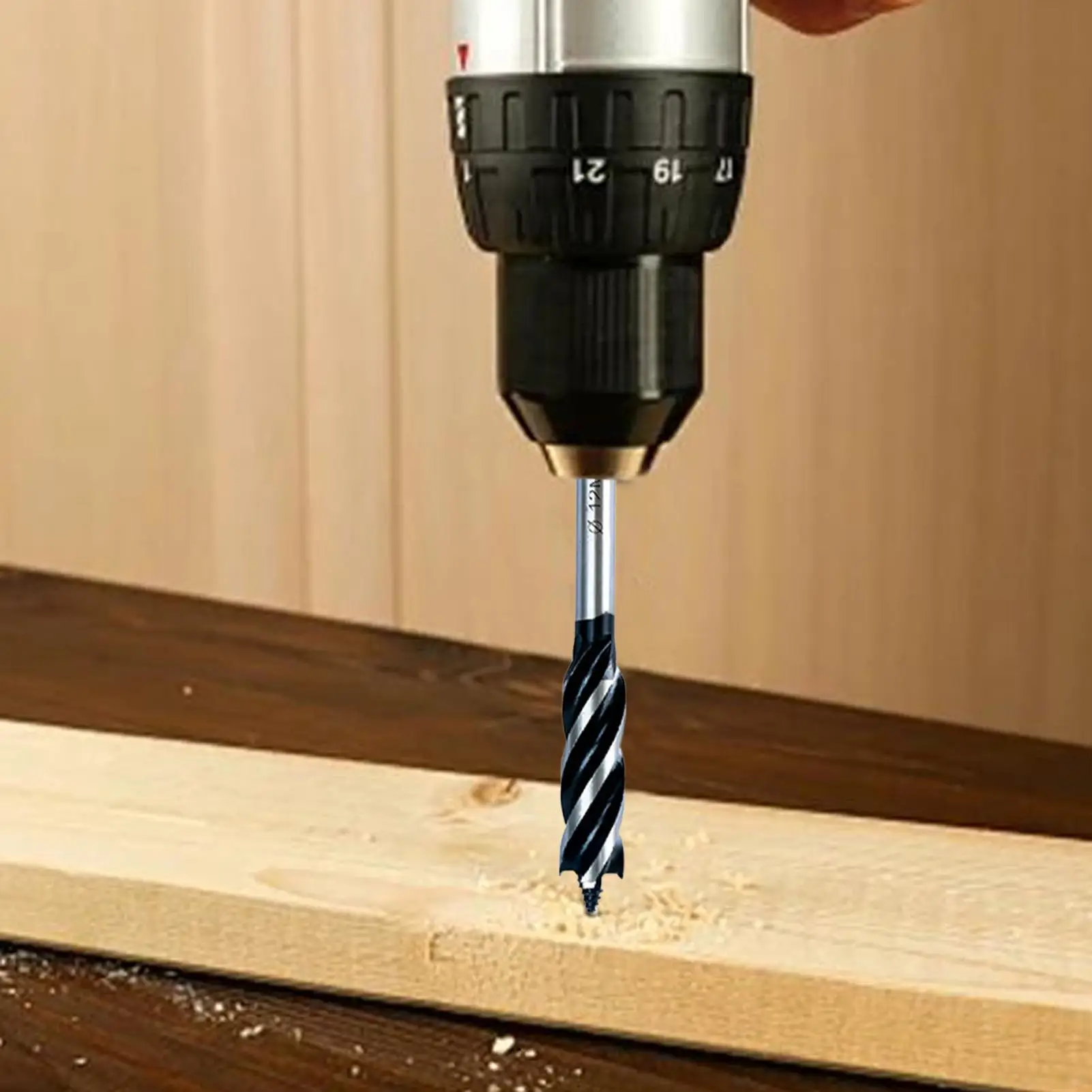 

Drill Bit Set Hex Shank Woodworking Tools Self Tapping Woodworking Drill Bit For Woodworker Carpenters Door Locks Concrete