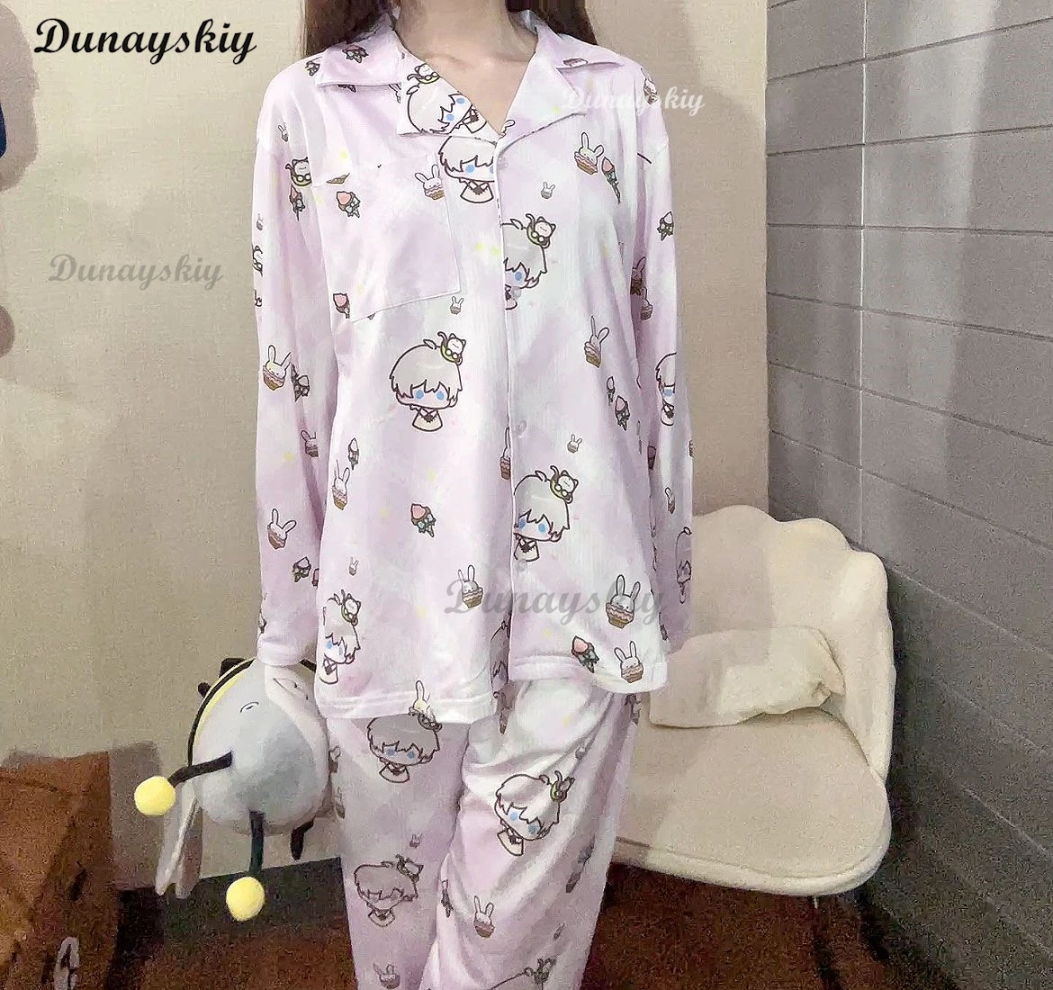 Love and Deepspace Sylus Xavier Zayne Rafayel Sleepwear Cosplay Game Pajamas Family Casual Clothes Garments Dress Woman Outfit