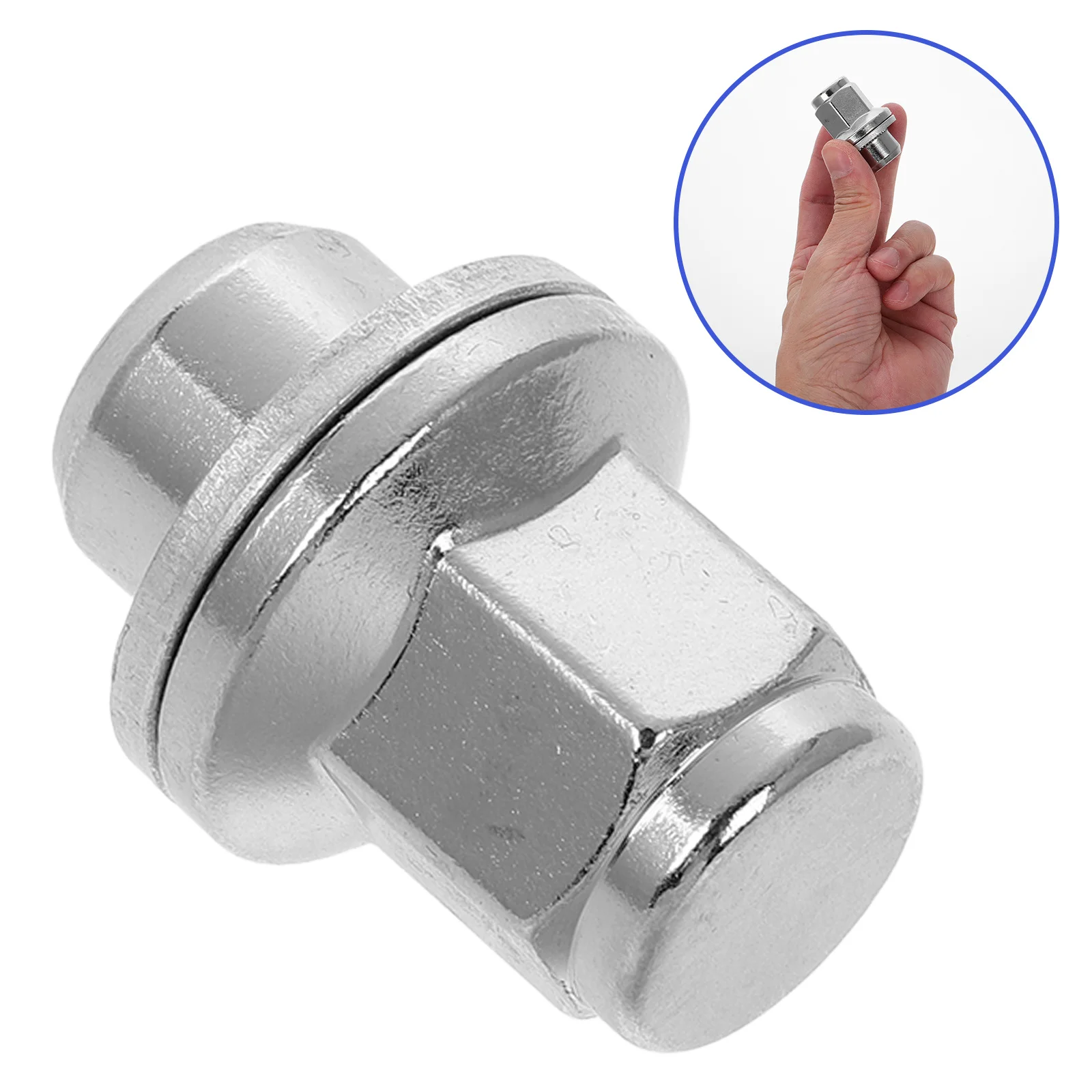 

Metal Wheel Lug Nut Long Threaded Bolt For Car Tire Serrated Wheel Nut Durable Auto Fastener Compatible With Nissan