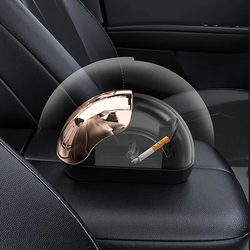 Metal ashtrays - durable, portable, and great for car use - the perfect gift for smokers Car ashtrays Cigarette ashtrays