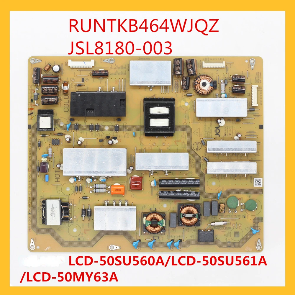 

Power Board RUNTKB464WJQZ JSL8180-003 for TV LCD-50SU560A LCD-50SU561A LCD-50MY63A RUNTK Power Supply Board for TV