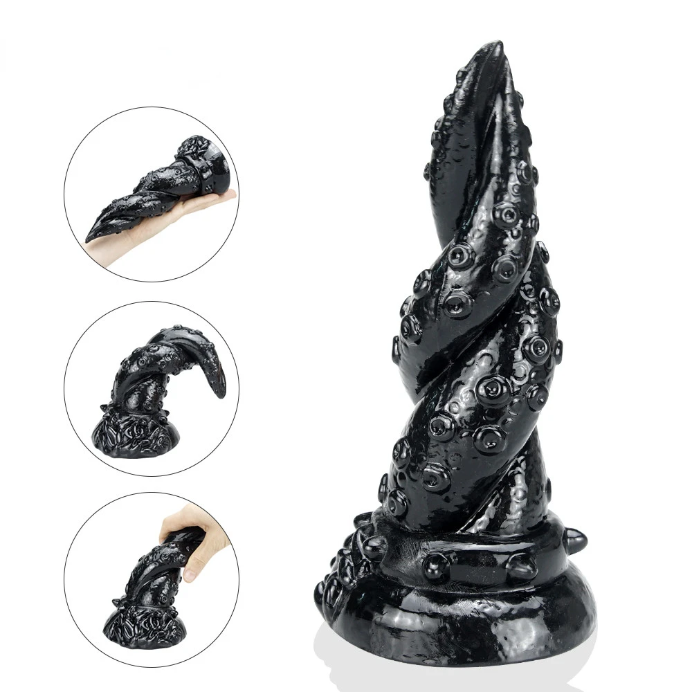 

Realistic Octopus Tentacle Dildo Huge Penis Soft Healthy Pvc Butt Plug Sex Toys for Women Lesbian with Suction Cup Adult Product