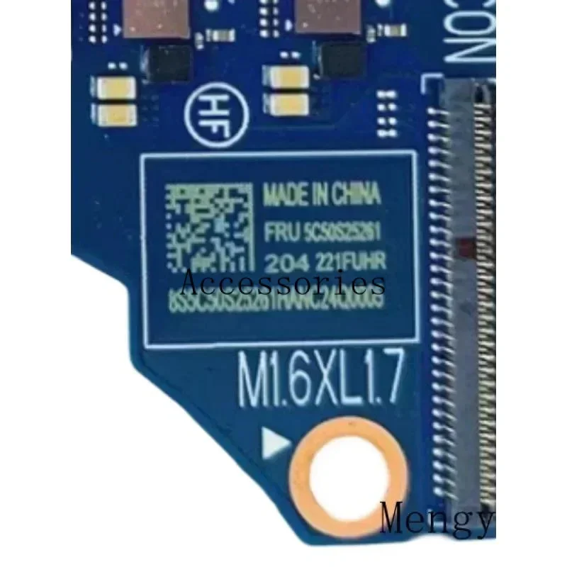 FOROriginal For Lenovo ThinkBook 13x ITG USB Typec Audio Interface Small Board 5C50S25261 NB3093_UB_V4