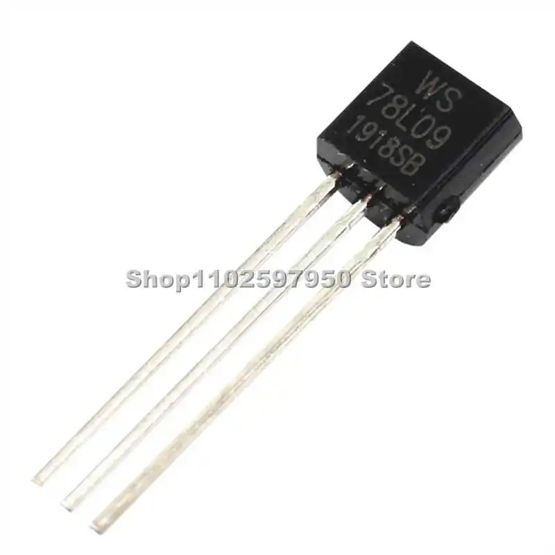 1000PCS/Bag Full pack New 78L09 WS78L09 Voltage Regulator 7809 TO-92 Spot straight hair Quality assurance