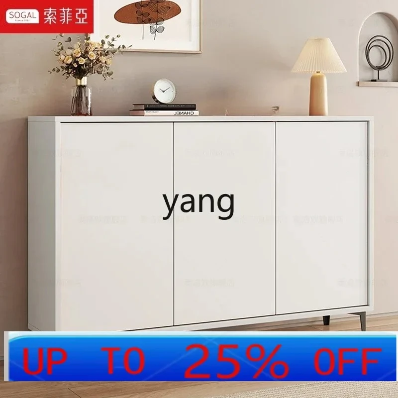 LH  rock slab minimalist shoe cabinet household door light luxury gray entrance cabinet home storage partition