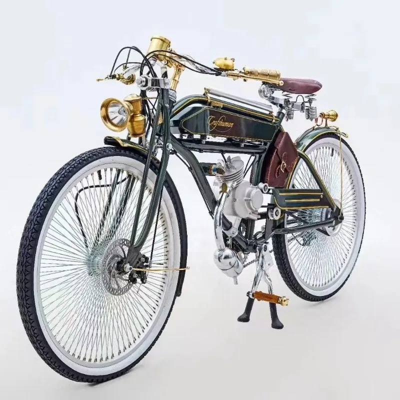 212Cc Luxury Personality Bike 26 Inch Commuter Collection Pose Locomotive Retro Fuel Bike 50cc