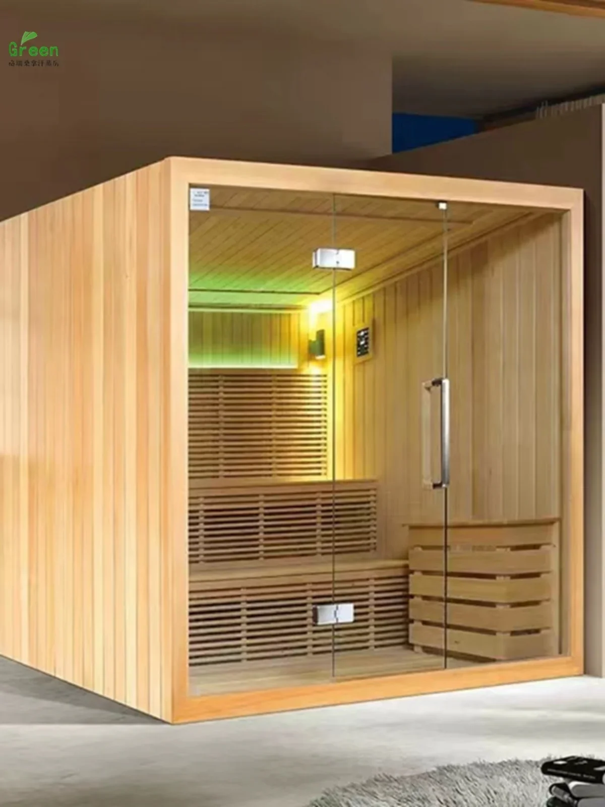 Wet steam room Home single double sauna room custom four-person sweat room beauty salon fumigation steam engine sweat