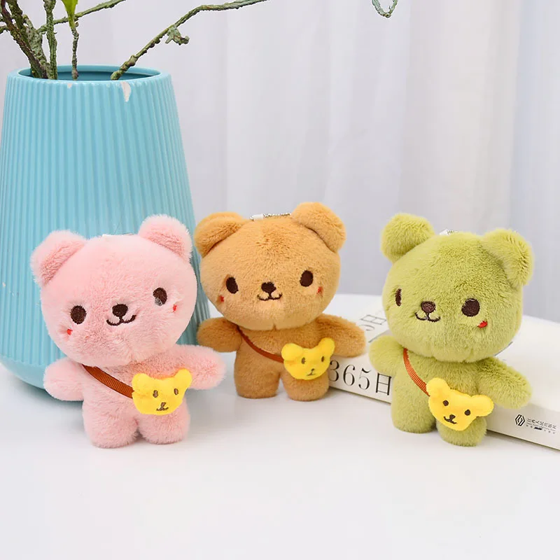 new cute Creative  sweet darling bag bear Plush doll  Pendant Fashione funny decoration soft doll birthday christmase gift