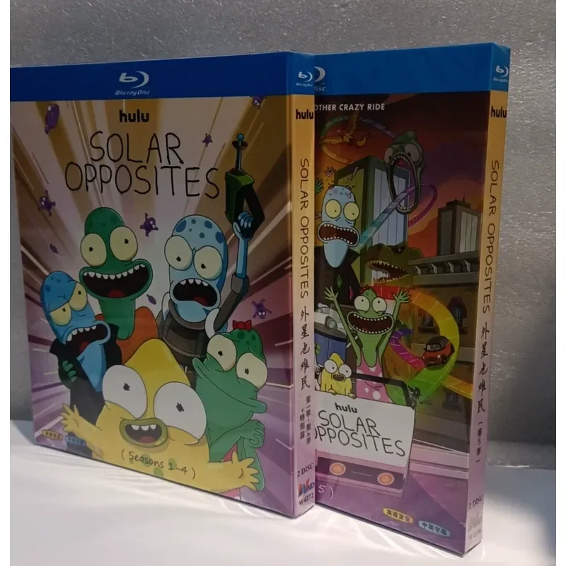 Alien and Refugee Blu-ray Collection Seasons 1-5 Brand New Unopened Animation Suitable
