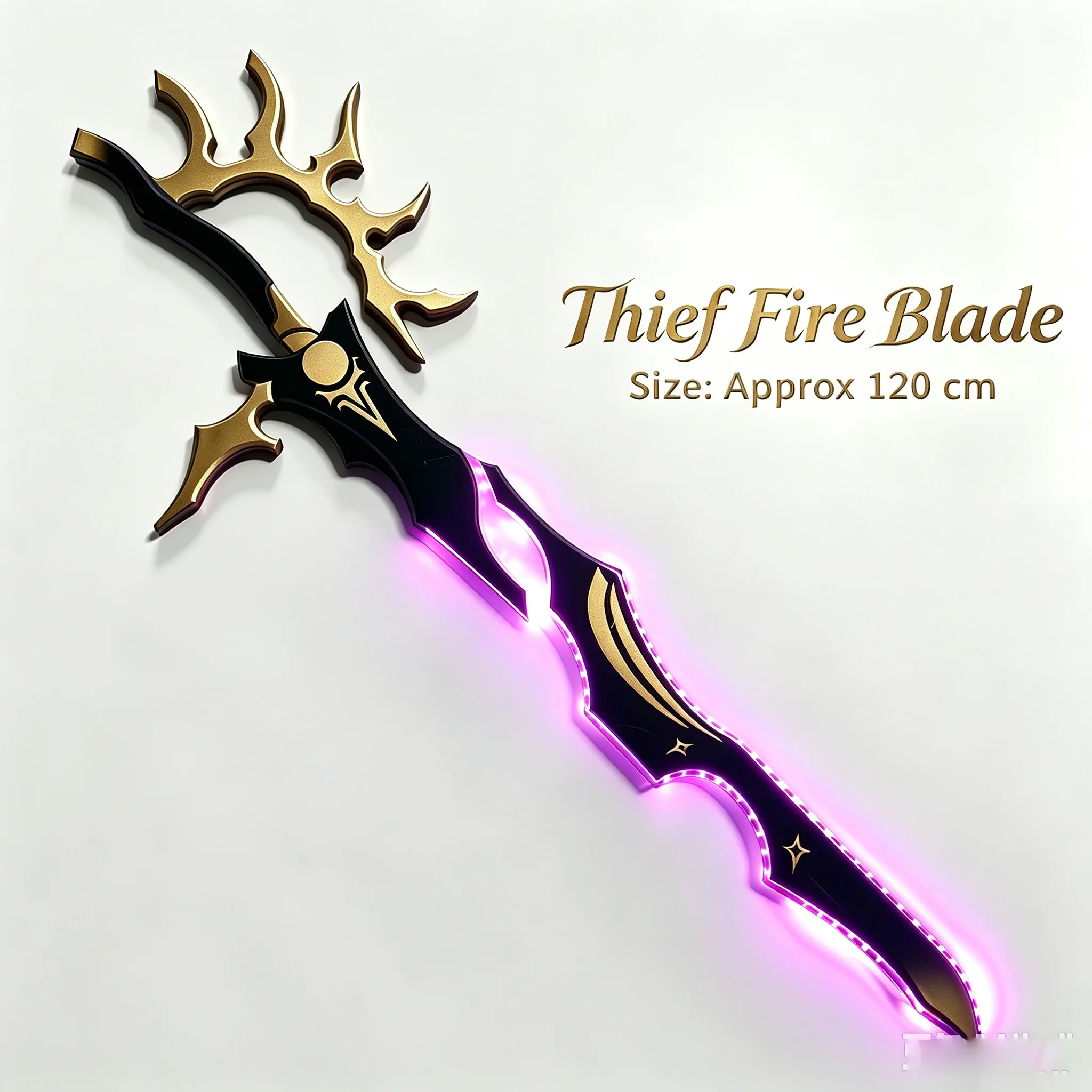 Flame Reaver Cos Luminous Sword And Moon Cane Weapons Honkai Star Rail Phainon Cosplay Halloween Comic Exhibition Costume Props 3
