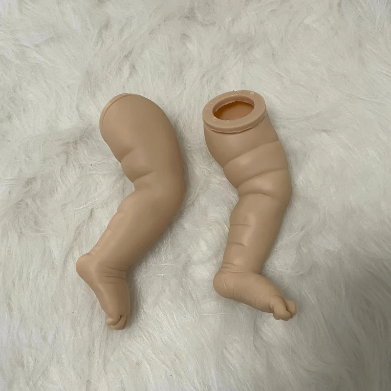 19 Inch Raven Kit Bebe Reborn Baby Doll Parts Vinyl Unpainted Unfinished  Blank Doll Mold DIY Toy