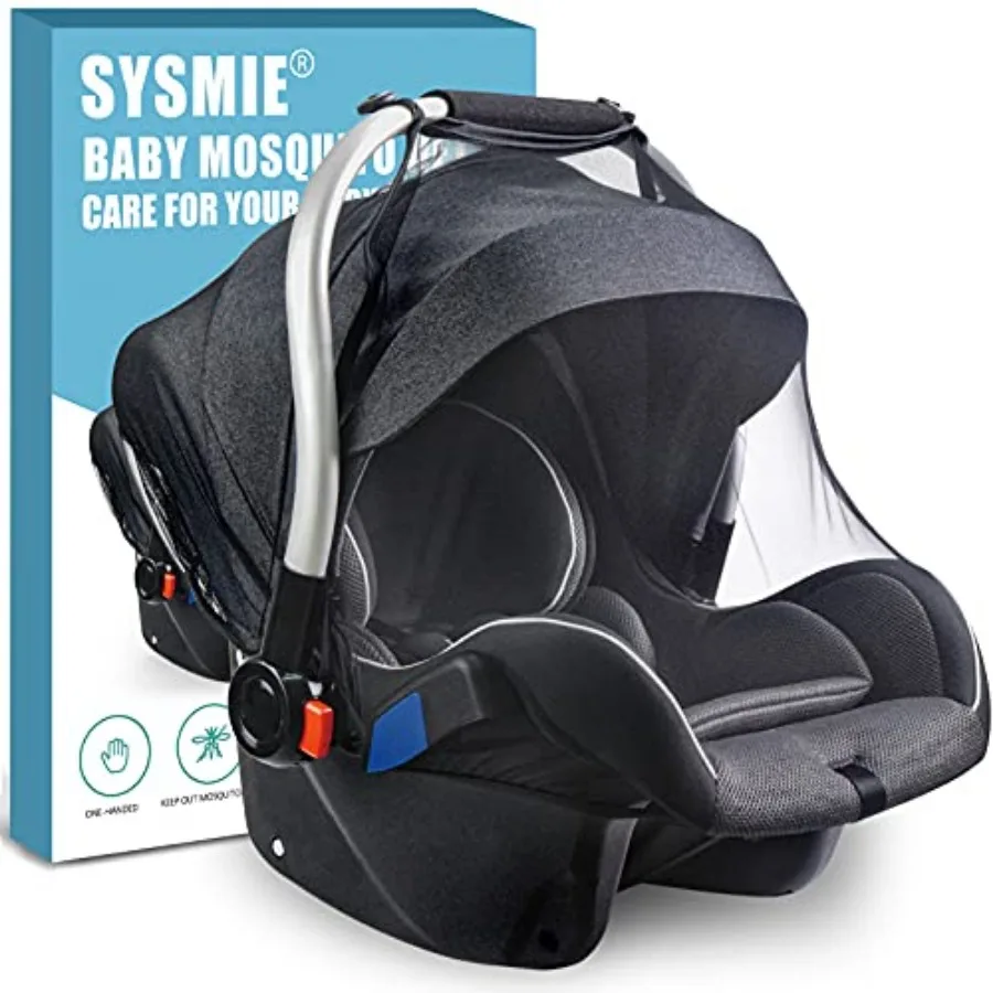 Baby Mosquito Net for Infant Car Seats, Infant Stroller and Bassinets, Carrier, Breathable with Elastic Netting for Easy Fittin