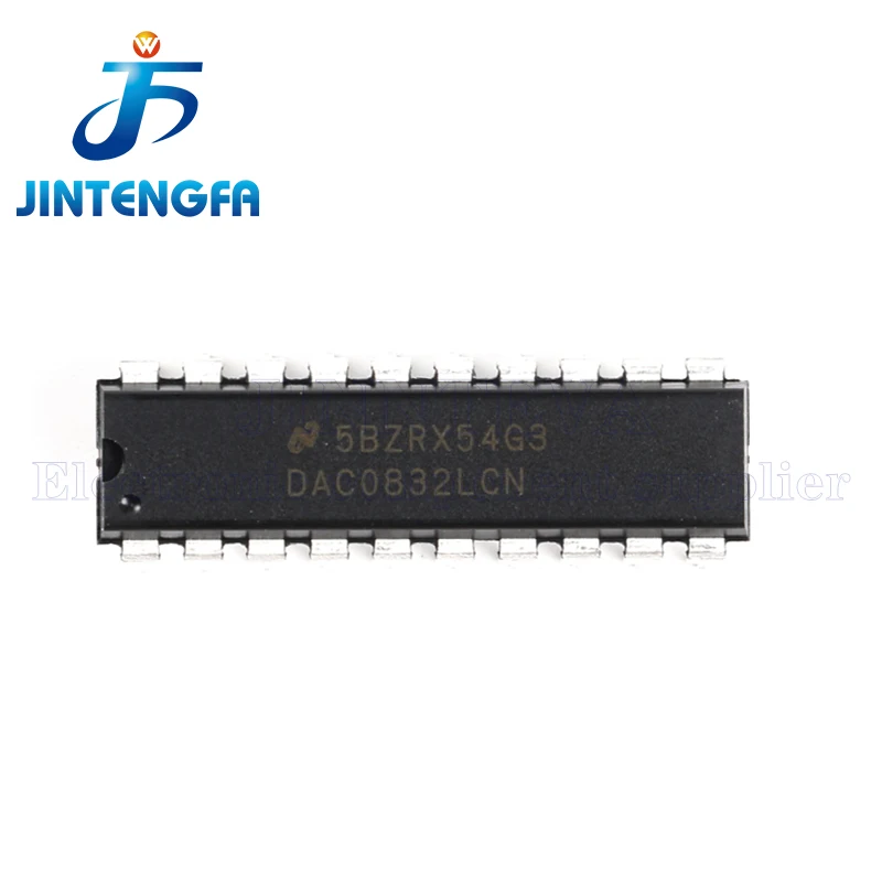 DAC0832LCN DAC0832 DIP-20 디지털-아날로그 변환기 - DAC 8비트 DIP IC