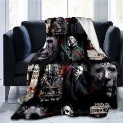 Michael Myers Blanket Super Soft Plush Flannel Blanket Living Room Bedroom Sofa  Blankets for Beds Blanket Personalized Gift