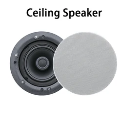 6.5 Inch 8ohm High Quality Professional Surround Sound LoudSpeakers Smart Home System Speakers Ceiling Speaker