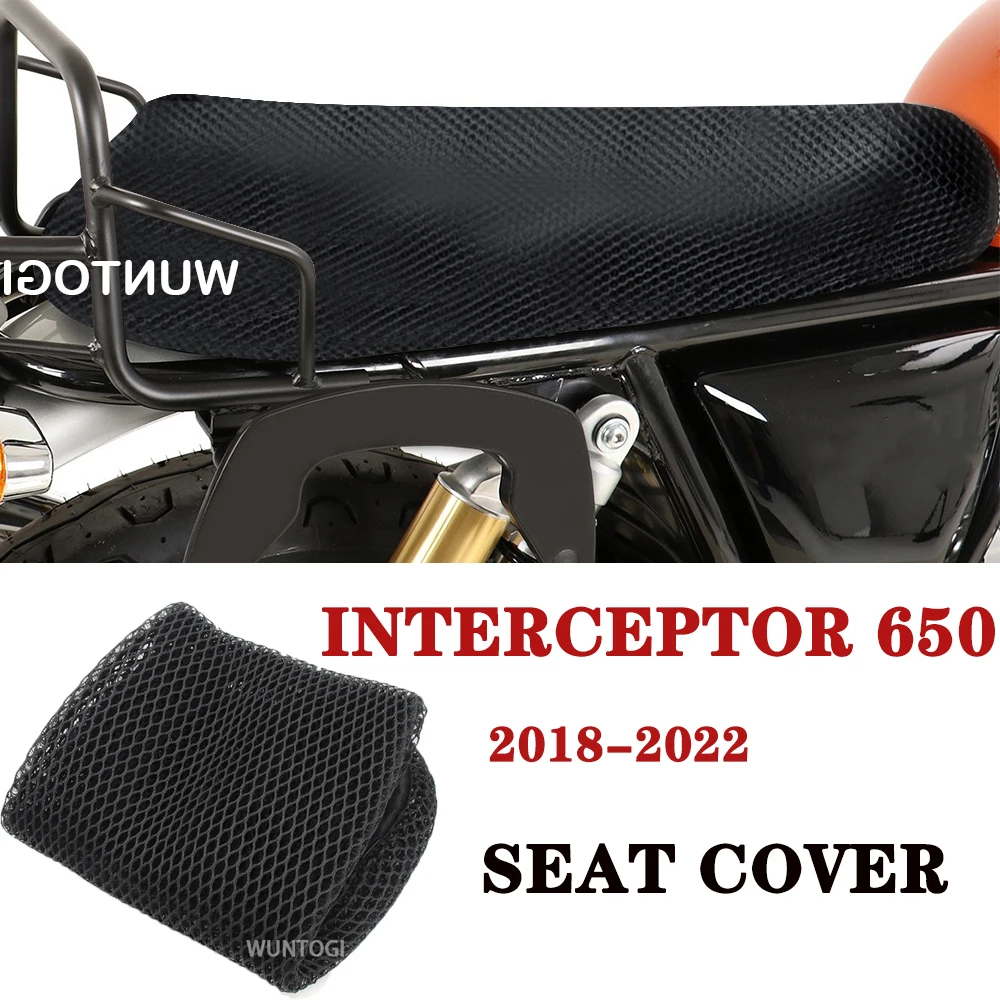 

2018-2022 Seat Non-slip Cushion Interceptor 650 Accessories Motorcycle Seat Cover for Royal Enfield INTERCEPTOR 650