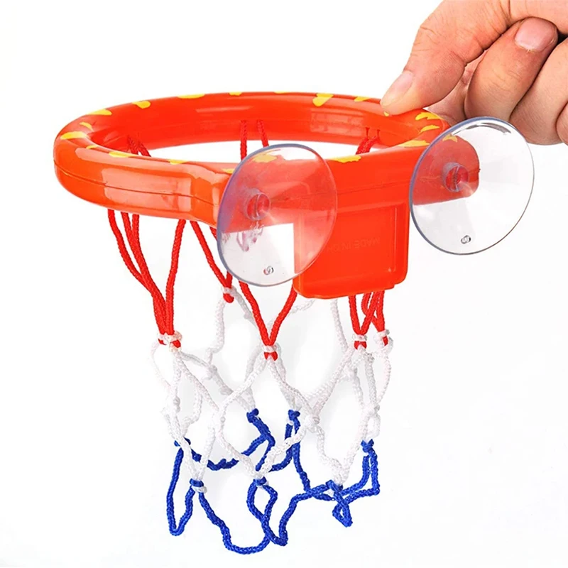 Kinderen Schieten Speelset 1 Plastic Mand Met 3 Mini Plastic Basketballen Grappige Praktijk Schieten Speelgoed Voor Meisje Jongen Gift