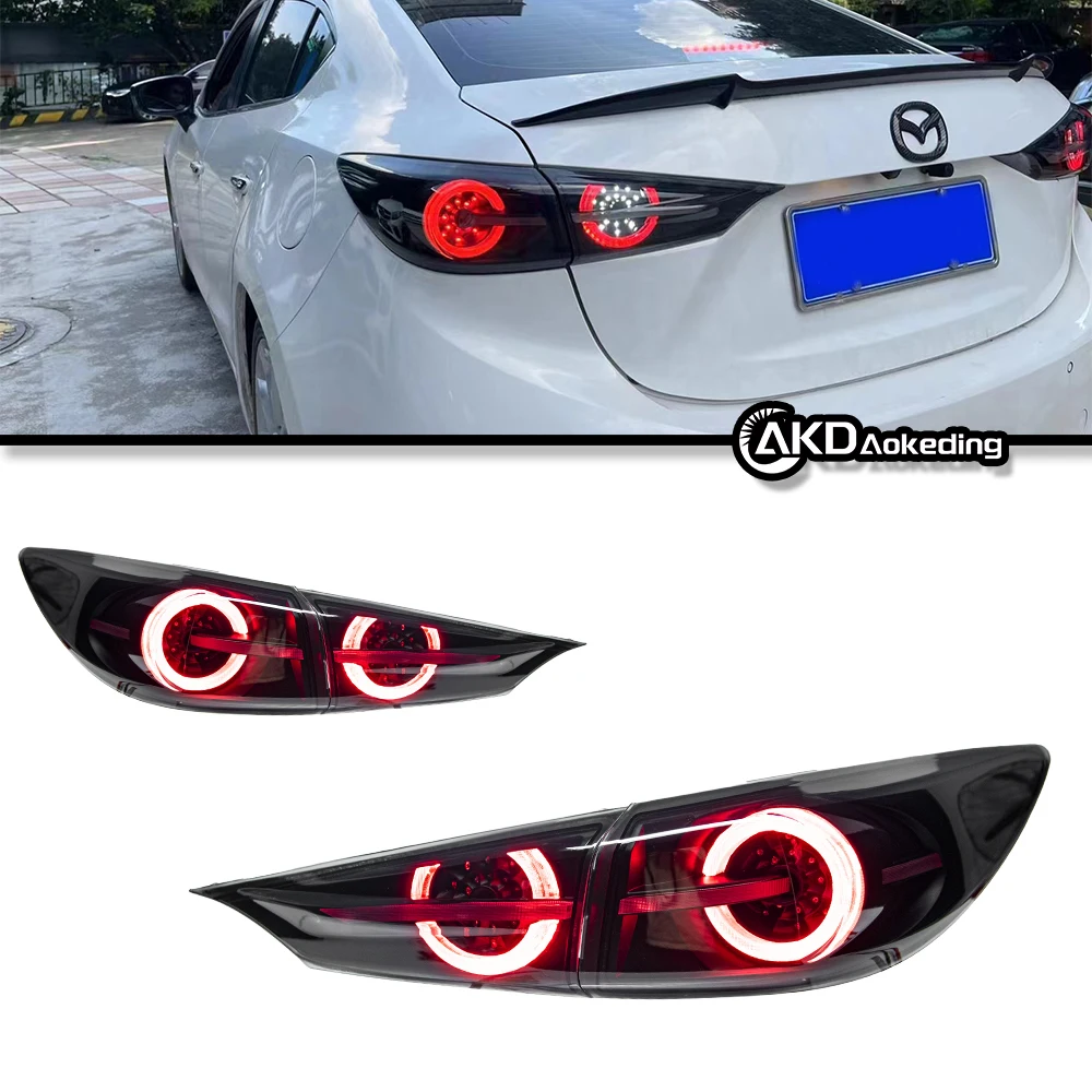 Auto Parts For Mazda 3 Axela Taillight 2014-2019 latest Styling Steering signal Brake reversing light Car Accesorios Modified