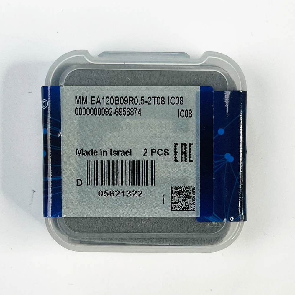 HUAZHICHUN MM EA120B09R0.5-2T08 IC08 Carbide End Mill CNC Cutting tools Alloy Carbide Milling EndMills Tungsten Steel Milling