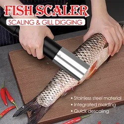 Seafood Tools Fish Scale Planer Fishing Scalers Scraper Stripper Wireless Charging Electric Fish Scaler Fish Remover Cleaner