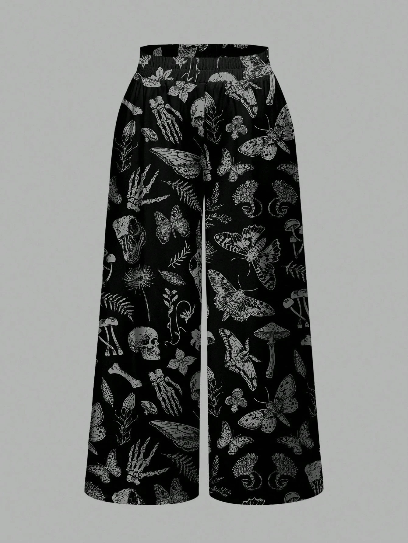 Summer Fashion New Gothic Dark Outdoor Hip Hop Style 3D Printed Loose Straight Leg Pants Street Y2K Casual Sports Loose Pants