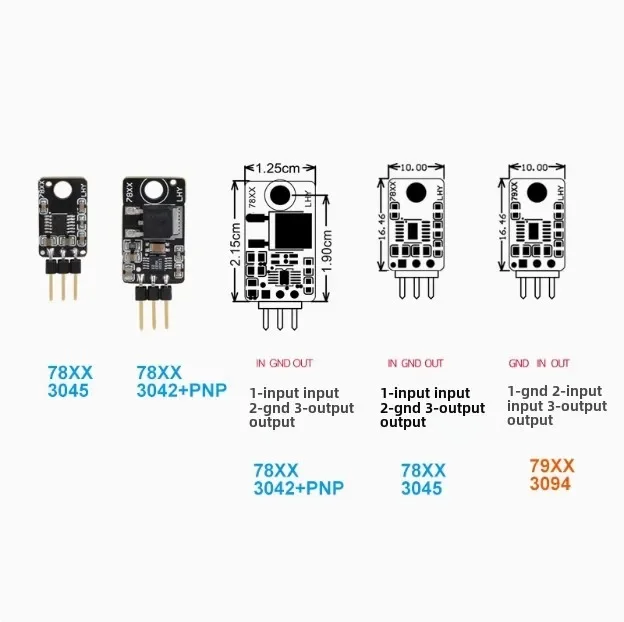 1 pcs New LT3045 3094 Upgrade LM78 79 Series LM317 337 In-line Three-terminal Linear Regulator IC Chip