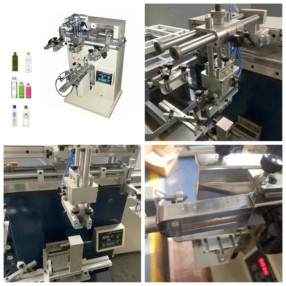 

Новый полуавтоматический цилиндрический шелкотрафаретный принтер 2026 года для пластиковых бутылок