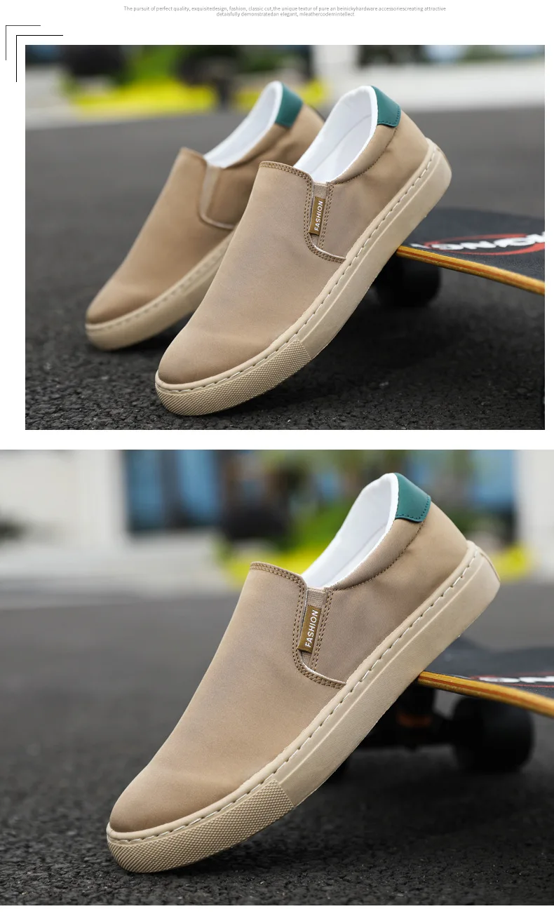 Neue weiße Slip-On-Leinenschuhe für Herren, vulkanisierte Sneakers, Studenten- und Jungen-Loafer, Espadrilles, lässige Herren-Fahr- und Golfschuhe, Größe 47 48. – Detail 19