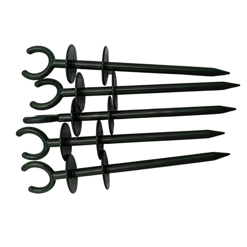 

Set of Garden Hose Guide Stakes 5/10/15/20 Plastic Hose Holders for Easy Garden Management Guide For Irrigation and Protect Beds