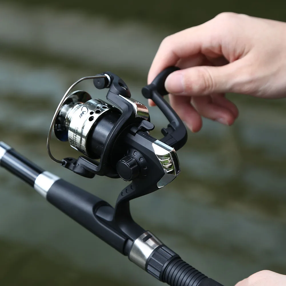 Metal Drip Wheel 15-20kg Lure Fishing Reel Small Spinning Reels Tiny Handle Bass Carp Trout Raft Boat Rod Gear