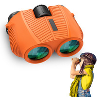 Children Students High Power HD Binocular 10X25 BAK4 Prism Outdoor Camping Hiking Telescopes Pocket Small Binoculars Child Gifts