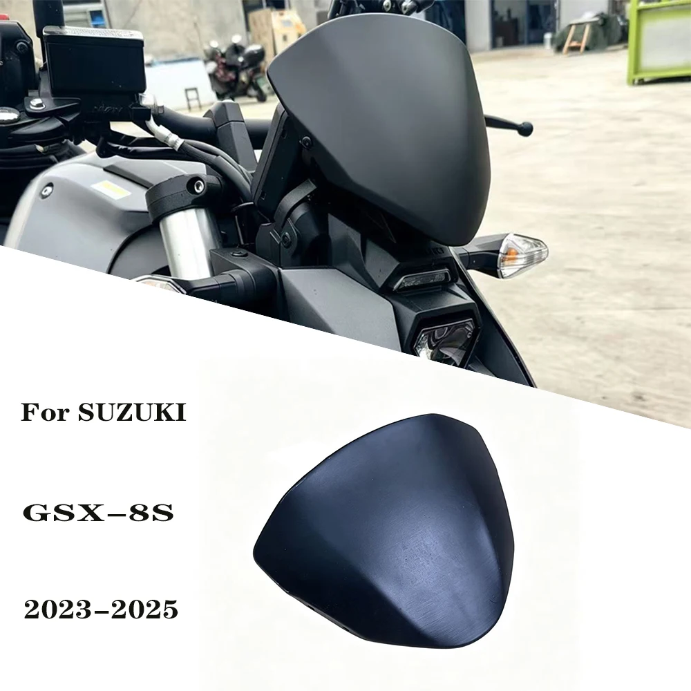 

Front Windshield Windscreen For Suzuki GSX8S GSX-8S GSX 8S 2023-2025 Motorcycle Wind Guard Airflow Deflectors Visor Accessories