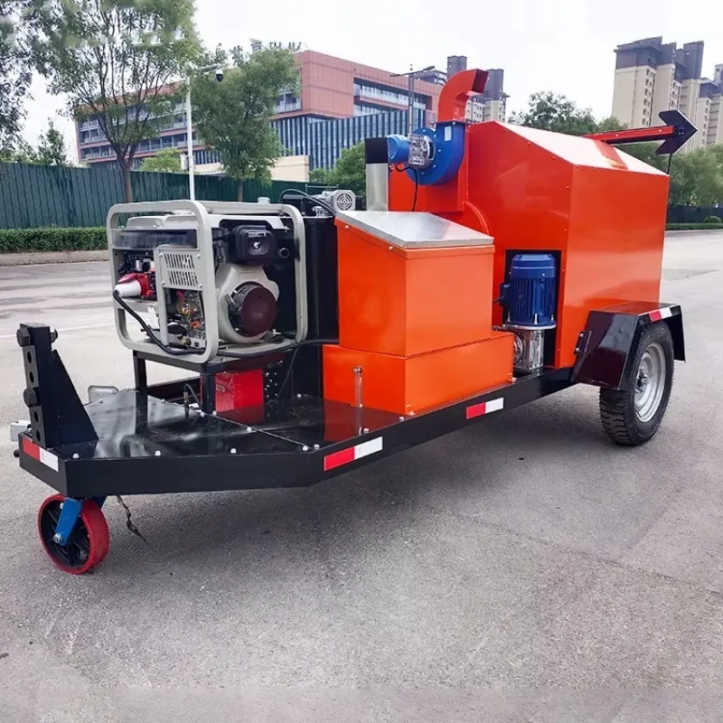 Small Asphalt Mixer Machine 700kg Capacity Drum Mix Type with Engine Pump for High Efficiency Road Repair