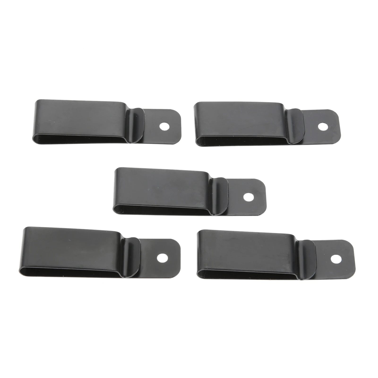 

5pcs Tactical Holster Sheath Belt Clip Metal Holster Belt Clip Spring Hooks Buckle Clasp Carrying Money Clip Hunting Accessories