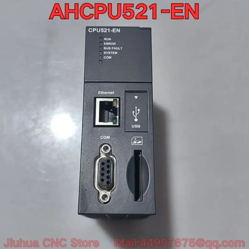 

Second-hand AHCPU521-EN PLC module functional test is normal