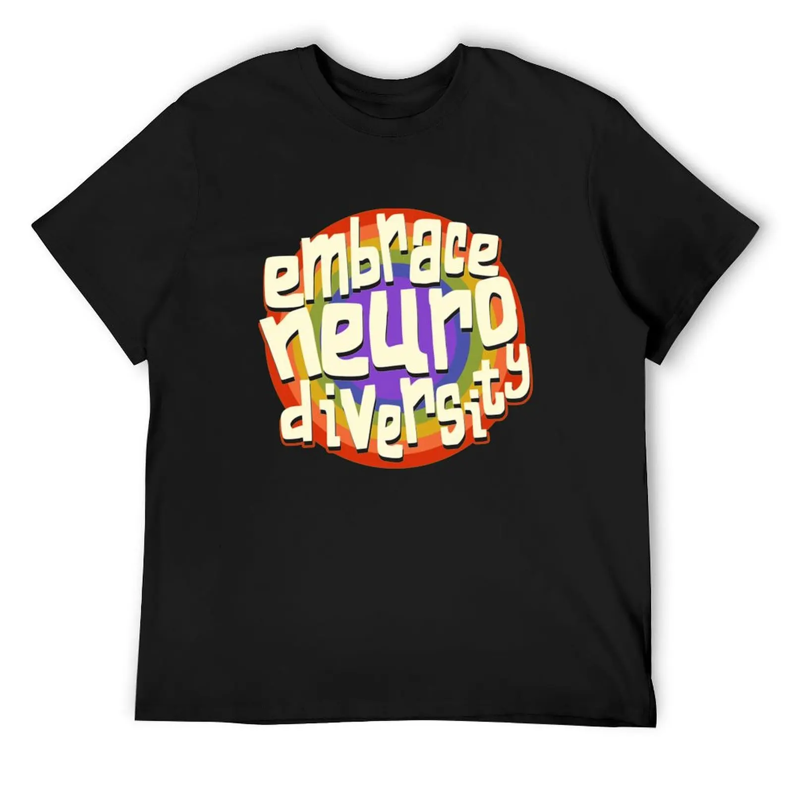 

Embrace Neurodiversity Neurodiversity Awareness T-Shirt vintage t shirts summer tops boys animal print mens funny t shirts