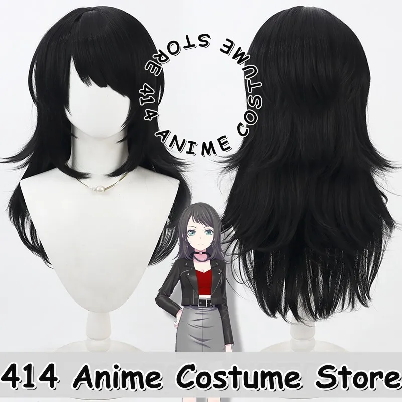 

Game & Anime Umiri Yahata Cosplay Wig BanG Dream! Flipped-up Simulation Scalp Heat-Resistant Fiber Synthetic Hair