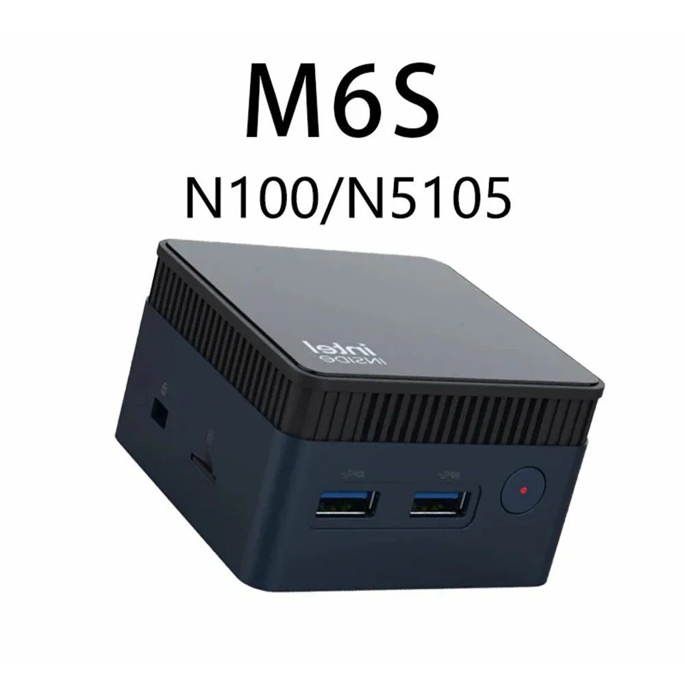 EGLOBAL-Mini PC with Bluetooth Intel 12th Gen 12G LPDDR5 512G SSD, WiFi 6, Win11 2 x HDMI2.0, 3 x USB 3.0, 2.4G, 5GHz, AM6S-N100