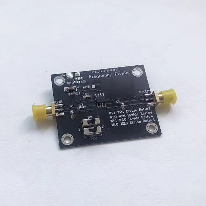 

Делитель частоты RF 1,1G, 2-полосный делитель частоты, 4-полосный делитель частоты, предварительный делитель, микроволновый делитель частоты