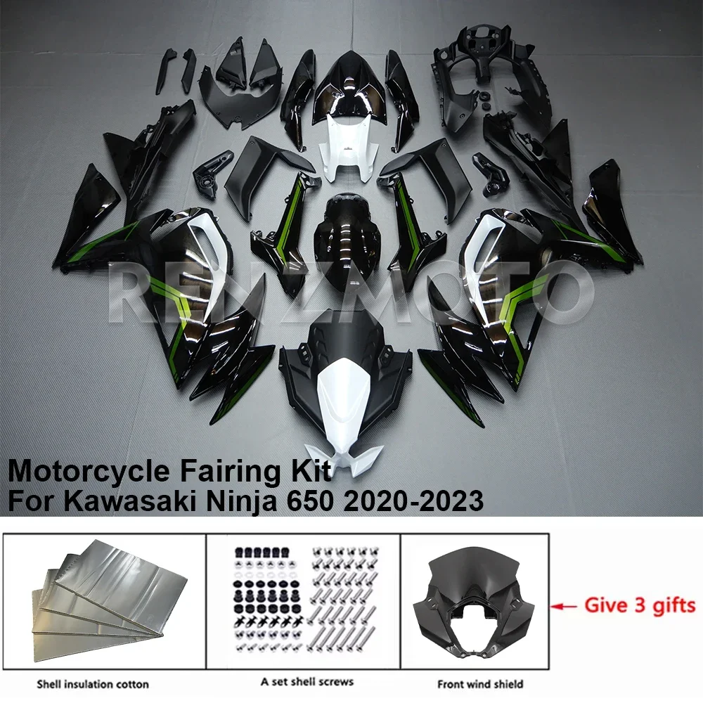 For KAWASAKI Ninja 650 2020-2023 Fairing R/Z KN6501 Motorcycle Set Body Kit Decoration Plastic Guard Plate Accessories Shell