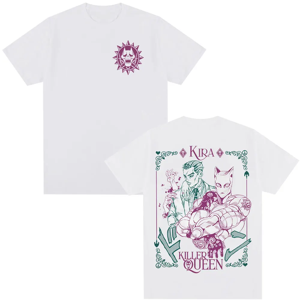 ジョジョの奇妙な冒険 Tシャツ メンズ ブラック レッド