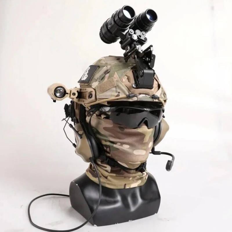 Airsoft الألوان مجموعة خوذة كاملة Cp التمويه خوذة تكتيكية Cod19 شبح تأثيري-الألعاب تأثيري والعتاد العسكرية مروحة تأثيري