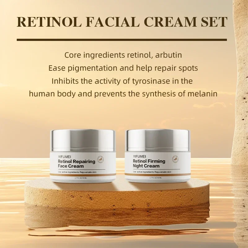 Instant Remove Wrinkle Cream Pure Retinol Face Cream Night Anti-Aging Fade Fine Lines Lift Firming Moisturizing Korean Skin Care