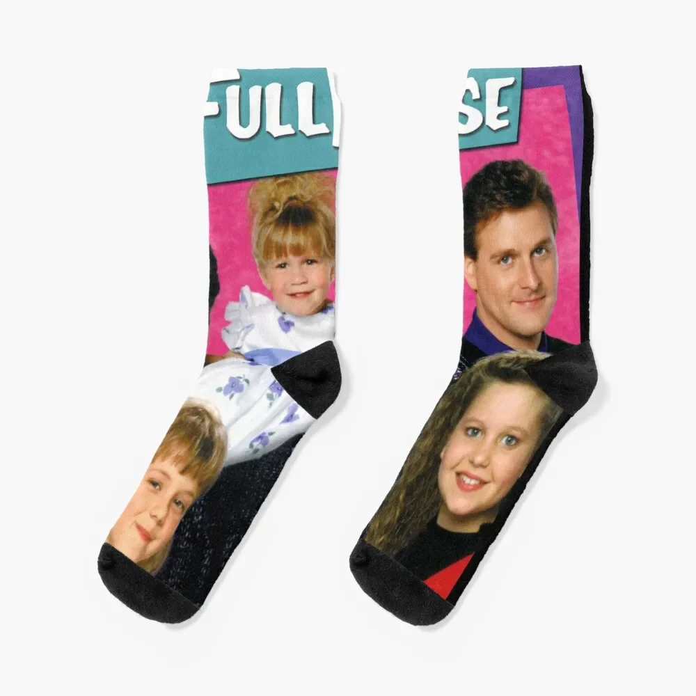 Full House Drama Series Socks Antiskid soccer Stockings Ladies Socks Men's