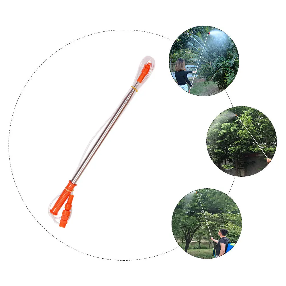 

Telescopic Sprayer Replacement Pole Extendable Stainless Steel Garden Sprayer Parts Long Water Spray Pole Agricultural Supplies