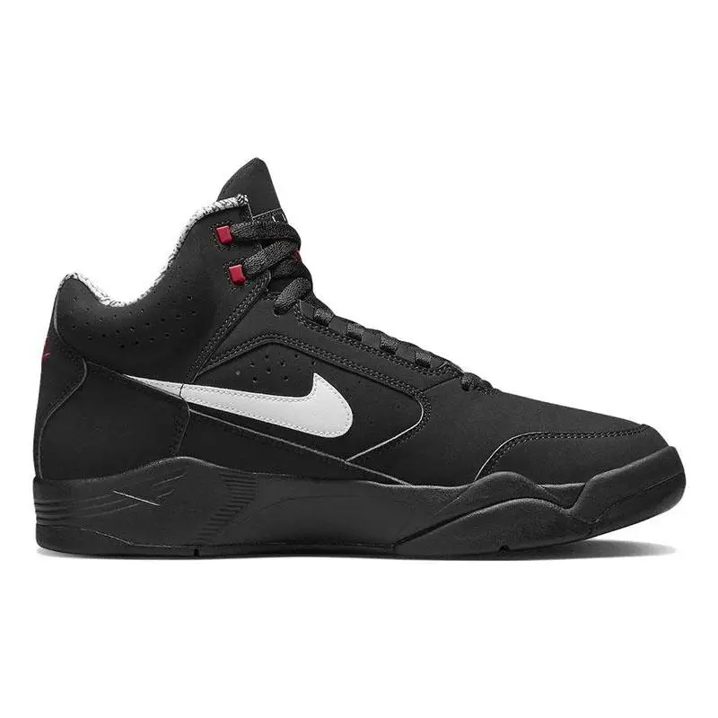 Nike Nike Air Flight Lite II Mid Black White Varsity Red Sneakers shoes DQ7687-003