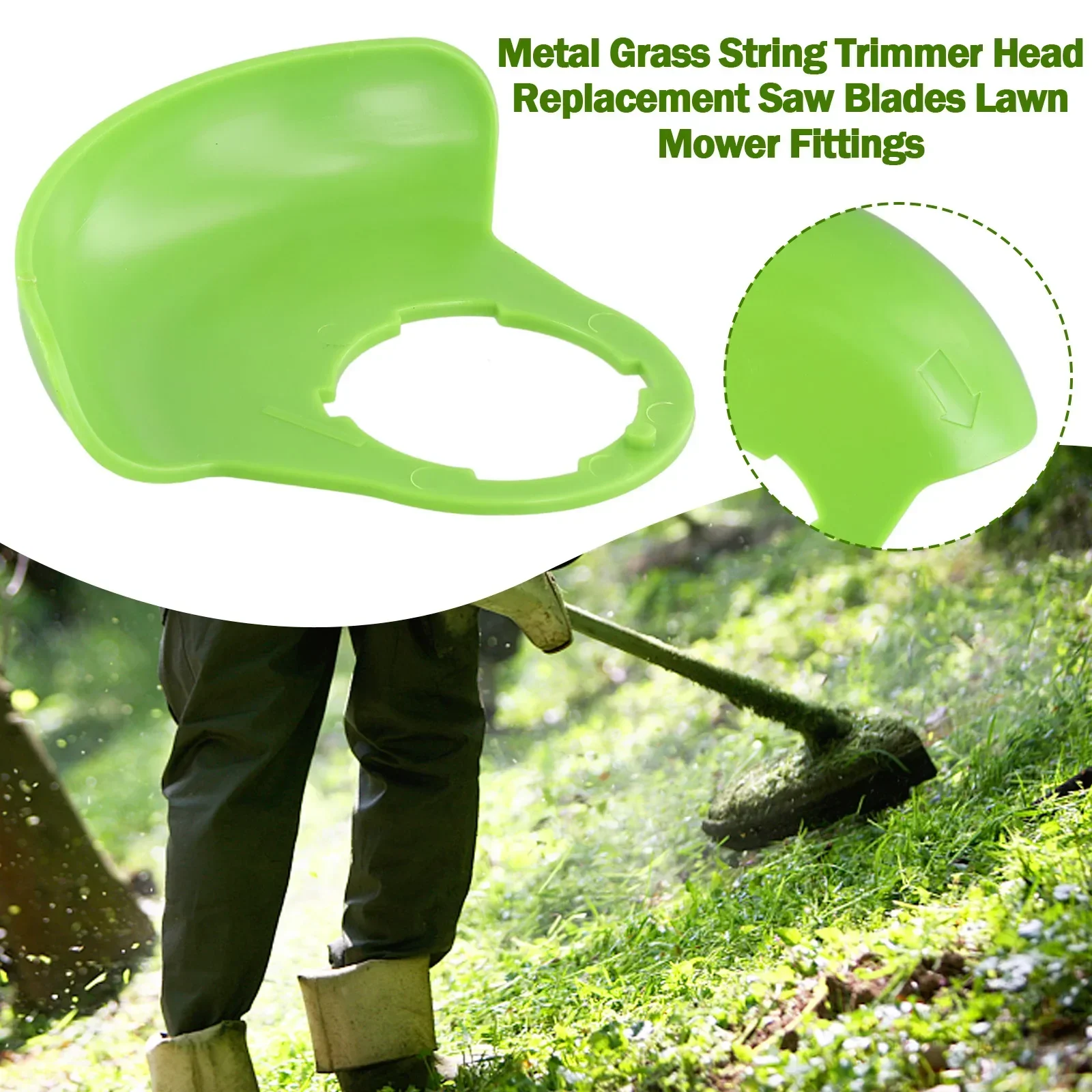 1pcs Grass Guard Accessory ABS Nylon For Grass Trimmers Garden Power Tools Attachment Concrete Cut-Off Saws Material ABS Nylon